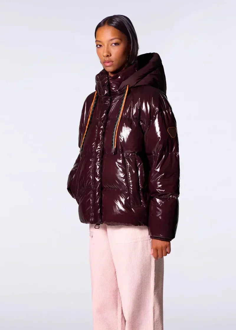 Doudoune Gertrude Burgundy