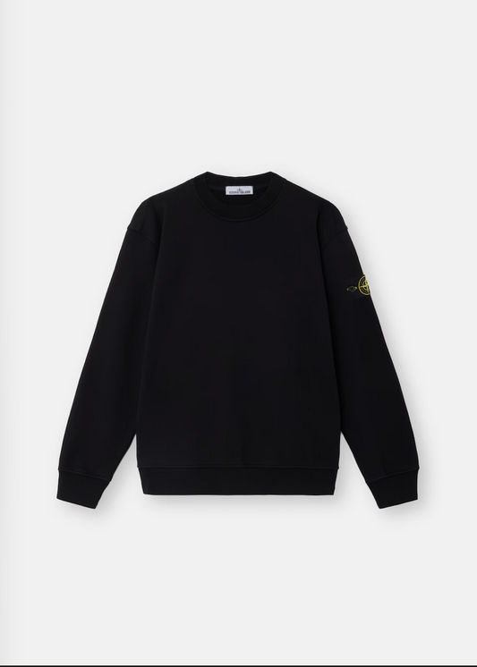 PULL COTON NOIR STONE