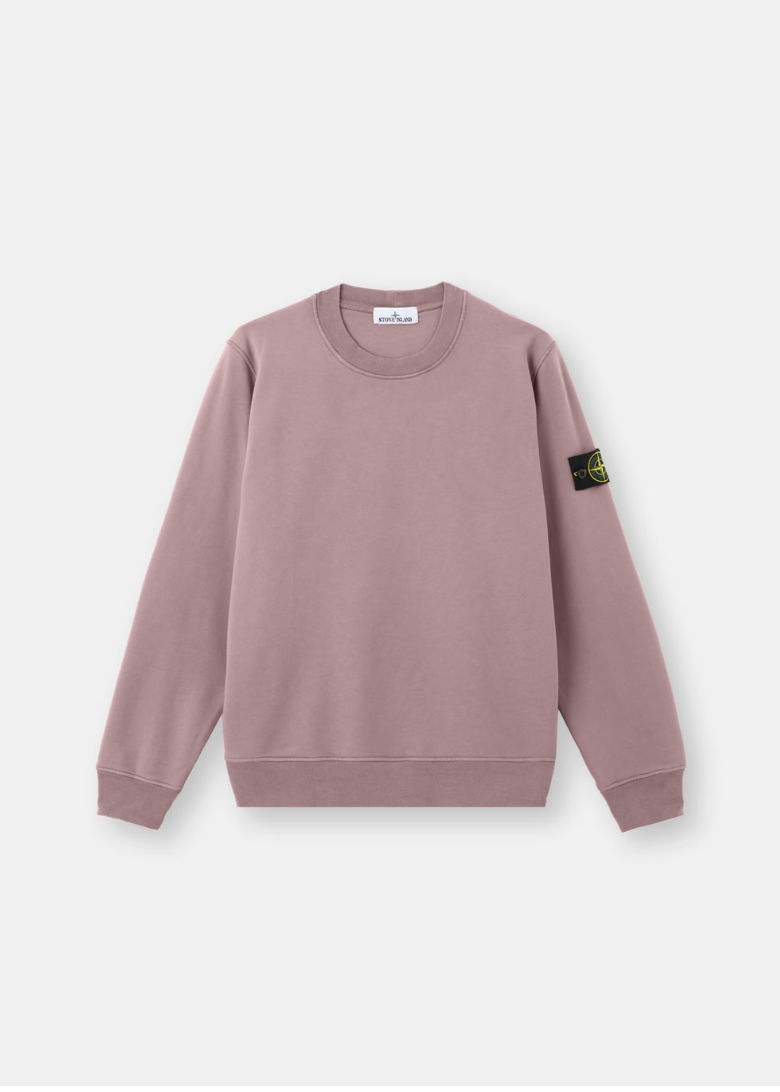 PULL GRIS VIOLINE COTON STONE