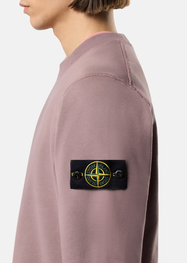 PULL GRIS VIOLINE COTON STONE