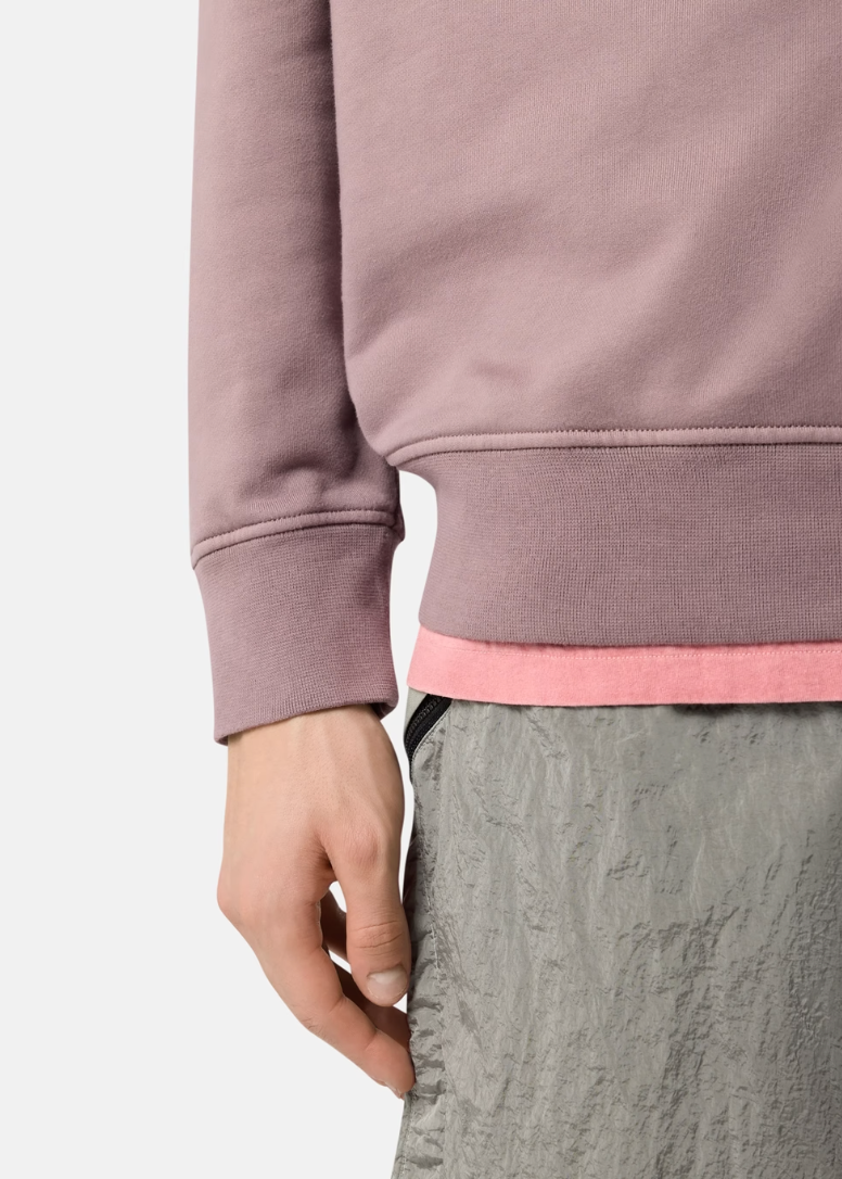 PULL GRIS VIOLINE COTON STONE
