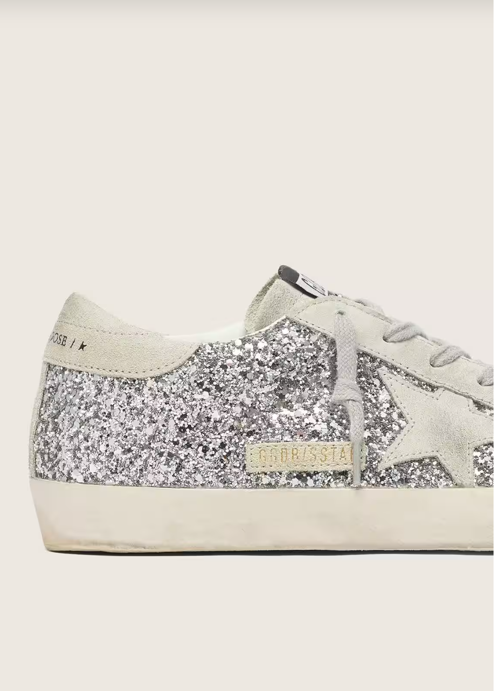 Super-Star a paillettes argentees