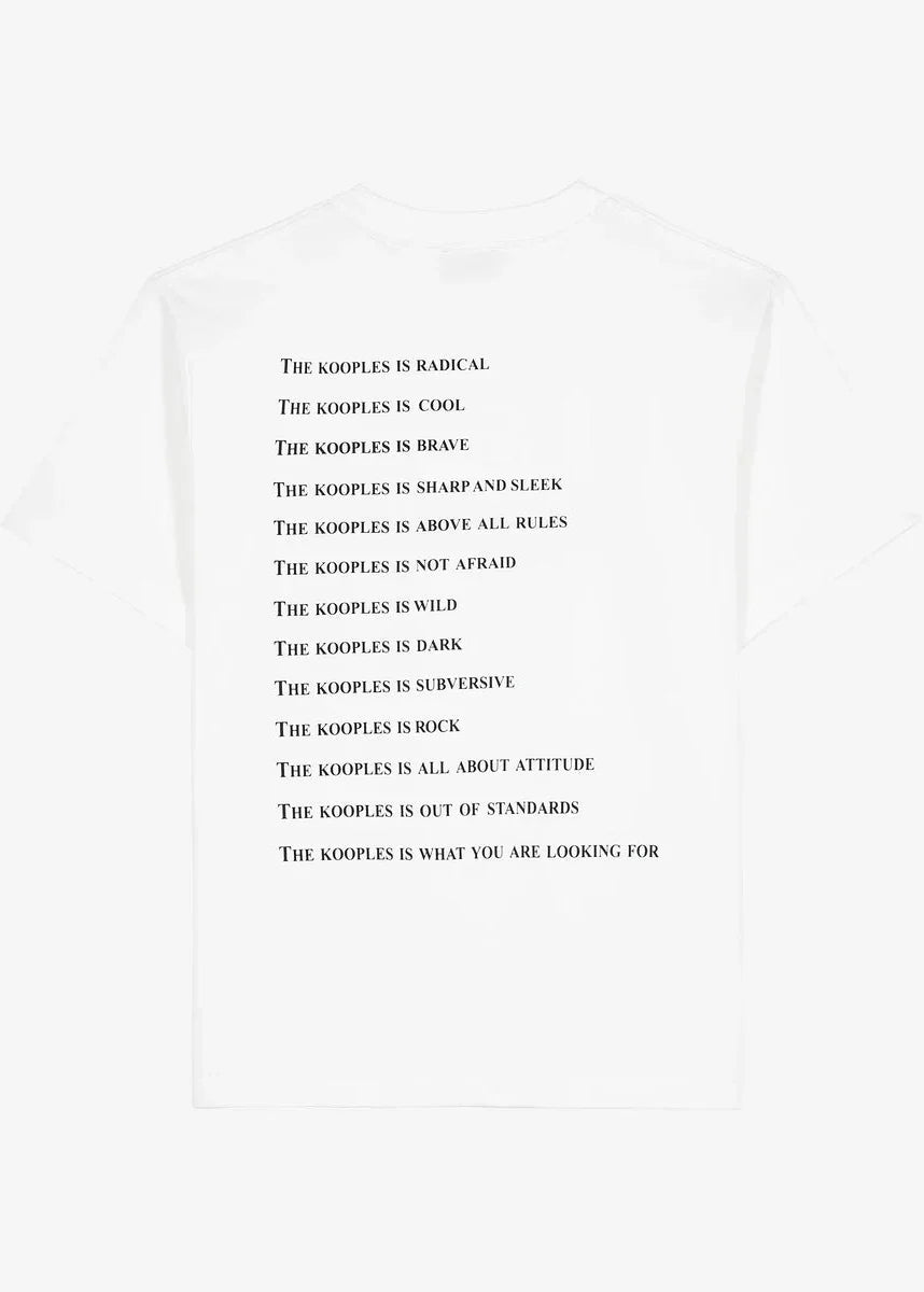 T-shirt What is Blanc