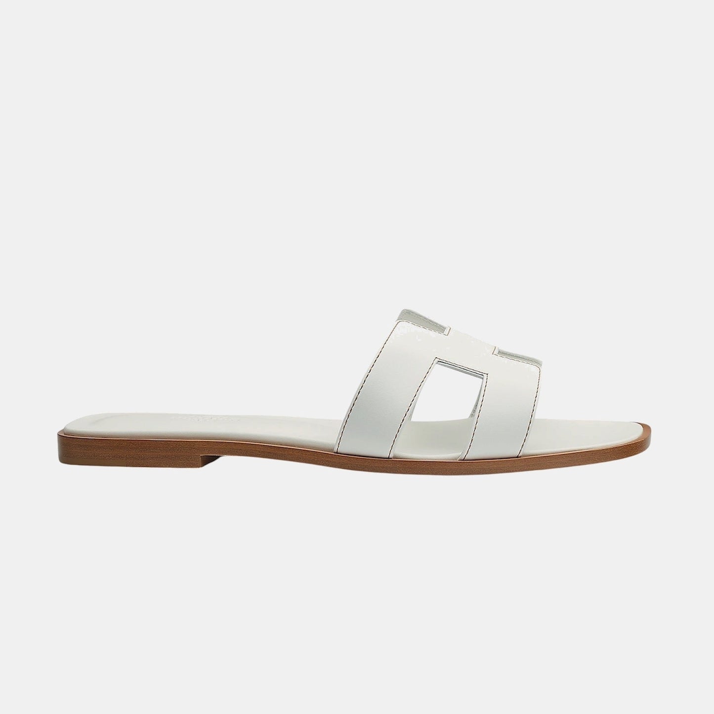 Claquettes H Blanche