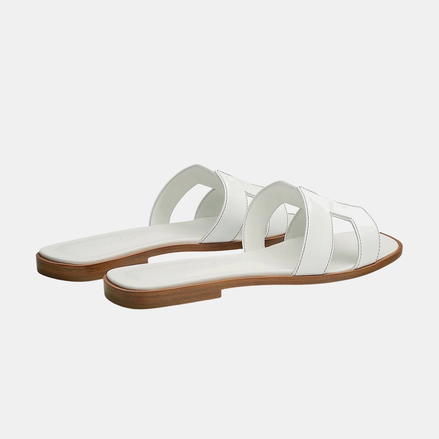 Claquettes H Blanche