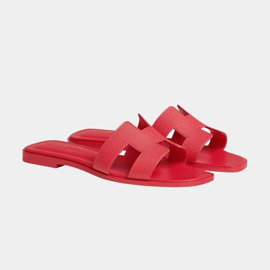 Claquettes H Rouge